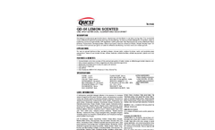 Nixalite - Model QD64FG - Surface Sanitizer and Deodorizer- Brochure