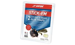Nixalite - Model JT100S - Stick-Em City Rat & Snake Glue Traps