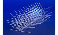 Nixalite Premium - Model W - Stainless Steel Wall Mount Bird & Animal Control Spike