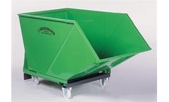 BERGMANN - Model Skip SM 1600 - (1,600 Litre Capacity) Roll-Packer For Collection and Transport
