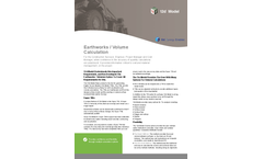 12d Model - Volumetric Module for Earthworks and Volumes Calculation - Brochure