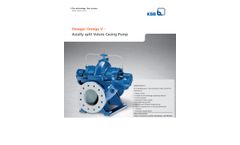 Omega - Model RDLO - Volute Casing Pumps Brochure