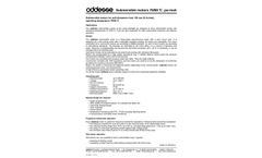 Oddesse - Model Types: po-mo / po-moh - Asynchronous Submersible Motors - Brochure