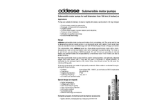 SoFFEL - Model Types: po - po - X - Drainage Pumps - Brochure