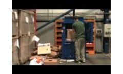 MACFAB 75 Waste Baler - Reduce your Cardboard and Plastic waste Video