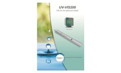 Tethys - Model UV-VIS200 - Full Spectrum Probe  - Brochure