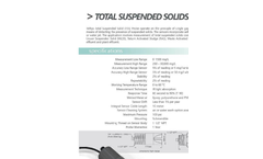 Tethys Instruments Total Suspended Solids Probe - Brochure