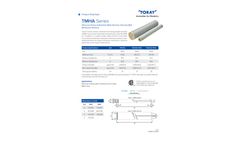 Toray - Model TMHA Series - Ultra Low Pressure Brackish Water RO Membrane - Brochure