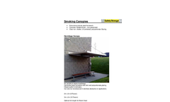 Smoking Canopies Brochure