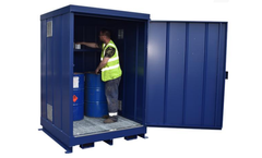 Safety Storage - Model SS4 - Bunded Drum Stores
