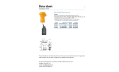 GF Signet - Model Type 2750 - pH/ORP Sensor Electronics - Datasheet