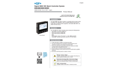 +GF+ Signet - Model 9900-1BC - Batch Contoller System - Manual