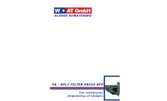 W-AT - Model VA - BFP - Stainless Steel Belt Filter Press - Brochure