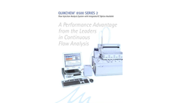 QuikChem 8500 Series 2 - Flow Injection Analysis System Datasheet