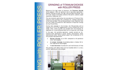 Grinding of Titanium Dioxide Brochure
