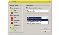 Aero-Laser - Peak Integrator Software