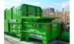 Werner-Weber - Model STP-CA/K/N/CL Series - Short Static Waste Compactors