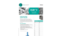 KUB - Model V - Reverse Acting Rupture Disc - 