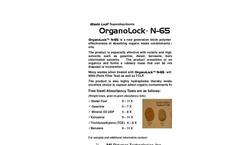 Waste Lock - Model 770 - Water Sorbents Brochure