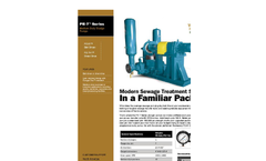 Space Saver - Model PE-7SS - Plunger Pump - Brochure