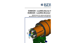 Dumag - Model IBX - Industrial low NOx Burner - Brochure