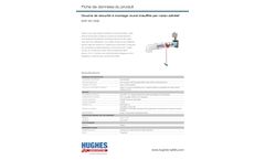 Hughes Safety - Model EXP-AH-2GS - Trace tape heated wall mounted safety shower - FR Datasheet
