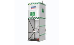 Hughes Safety - Model EXP-J-14KS/1500 - Jacketed and Insulated 1500L Emergency Tank Shower