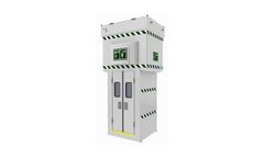 Hughes Safety - Model EXP-MH-14K-2000-Polar - 2000L Polar Emergency Tank Shower