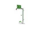 Hughes Safety - Model EXP-33G/45G - Wall Mounted Indoor Unheated Emergency Safety Shower with Eye/Face Wash