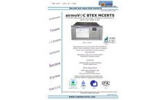 TSP airmoVOC BTEX Mcerts - Datasheet