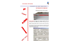 Hydroxychrom - Hydrogen Generator - Brochure
