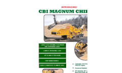 CBI - Model ChipMax 364T - Industrial Wood Chippers - Brochure