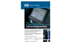 PG Instruments - Model WP750 Series - Configurable System - Brochure