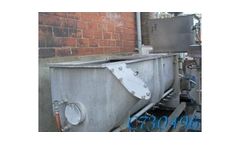 Model Screw type, 24 x 8 - Steam Blancher