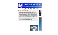 Connecting/Transfer & Load-Out Sleeves Brochure