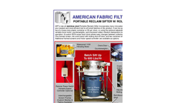 Stainless Steel Portable Reclaim Sifter with Rolling Base – Brochure