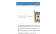 Retrofit Wall Outlet Brochure