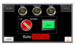 PTR - Smart Baler Control Panel
