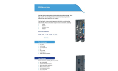 PureLine - Model CG Series - Generator Datasheet