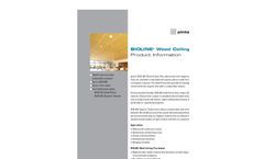 Wood Ceiling Tiles - Brochure