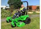 Overton Rival - Model Mean Green Mowers - Electric Zero Turn Mower