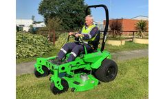 Overton Rival - Model Mean Green Mowers - Electric Zero Turn Mower