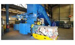 SCAPA - Model ME2R - Twin Ram Recycling Waste Balers