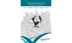Scarecrow - Model Patrol - Portable Hand Held Megaphone  - Brochure