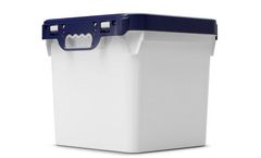 CurTec - Square Plastic Pail with Press-On Lid Closure