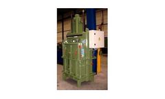 Valvan - Model V15-V25 - Single Box Vertical Baling Press Manual Feeding