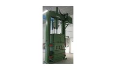 Valvan - Model V40 - Lift Single Box Vertical Baling Press Manual Feeding