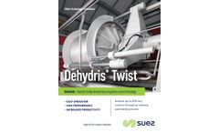 Dehydris - Biosolids Sludge Dewatering Twist Unit - Brochure