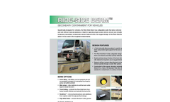 Ride-Side Berm Brochure (Includes List Of Standard Sizes)