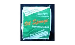Model KI-OSPR - Oil Sponge Remedial Premium Absorbent